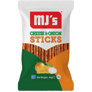 Cheese and onion sticks 40g
