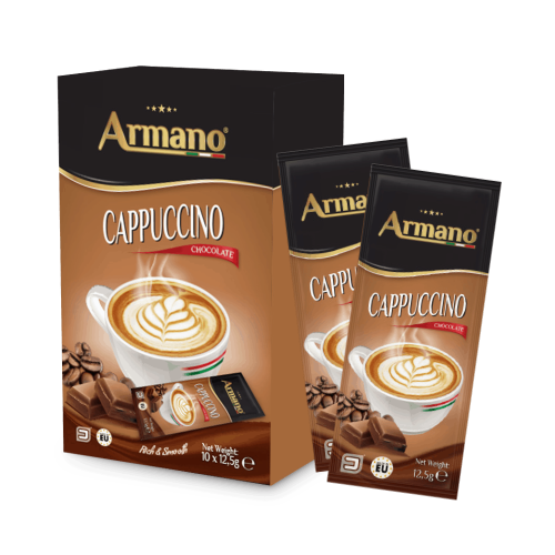 Sachets de chocolat Cappuccino 12,5 g