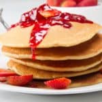 Crêpes aux fraises de Chocito 