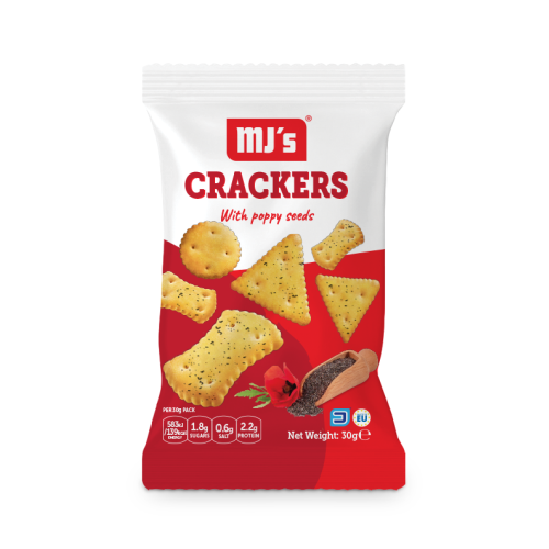 Crackers Graines de Pavot 30g