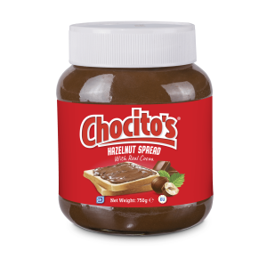 Jar Chochito's Hazelnut chocolate spread 750g