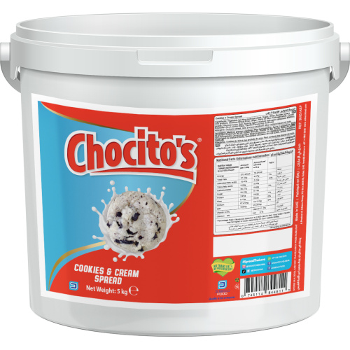 Chocito's Cookies & Cream Spread 5kg