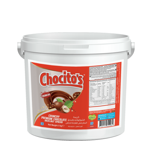 Chocito's Crunchy Premium Chocolate Hazelnut Spread 5kg