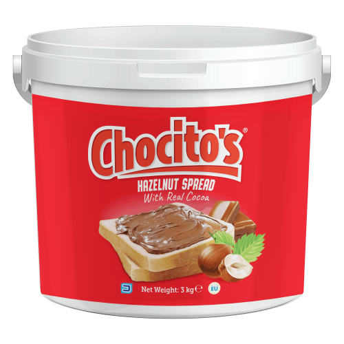 Chocitos Hazelnut Tub 3kg