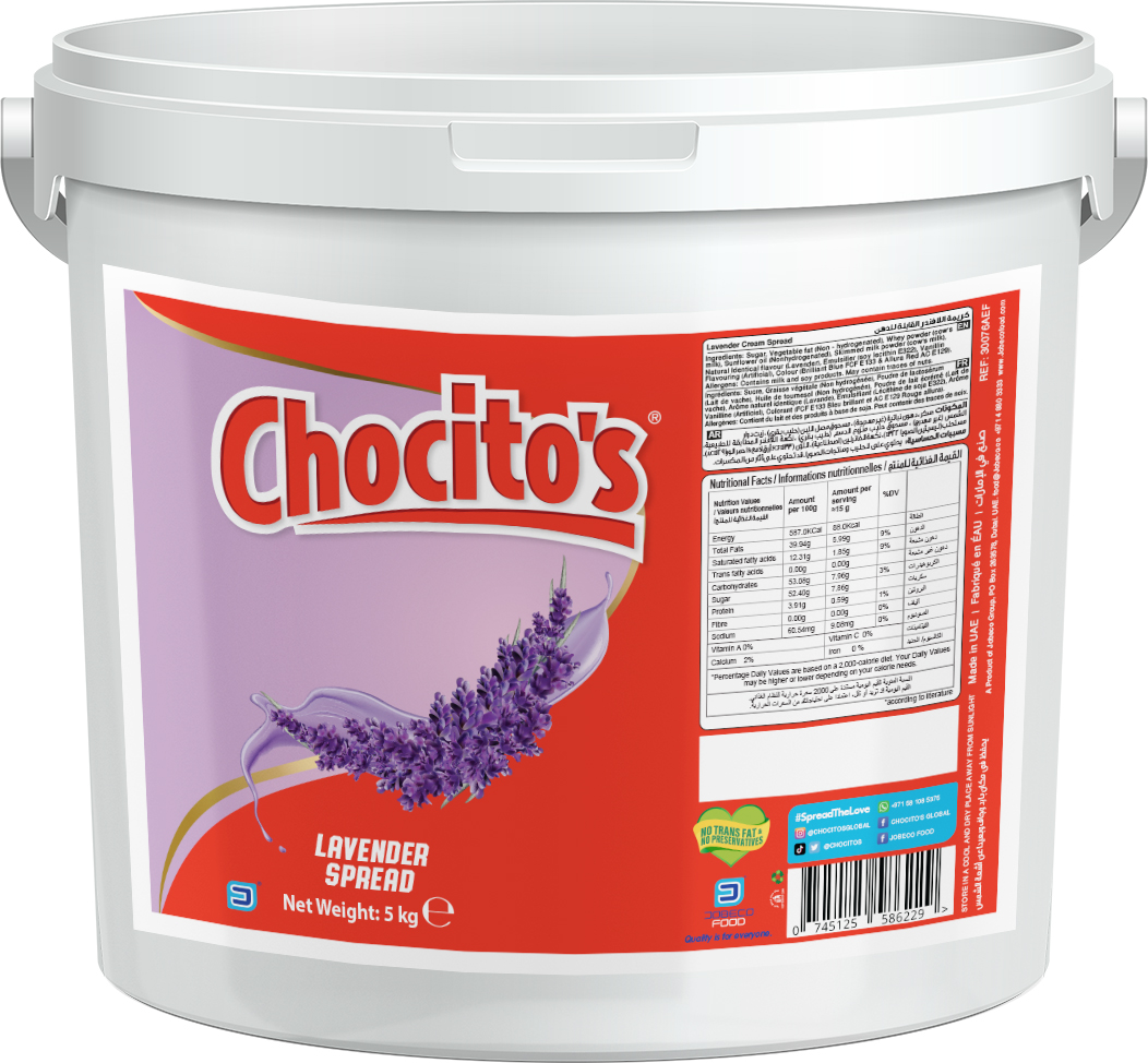 Chocito's Lavender Spread 5kg