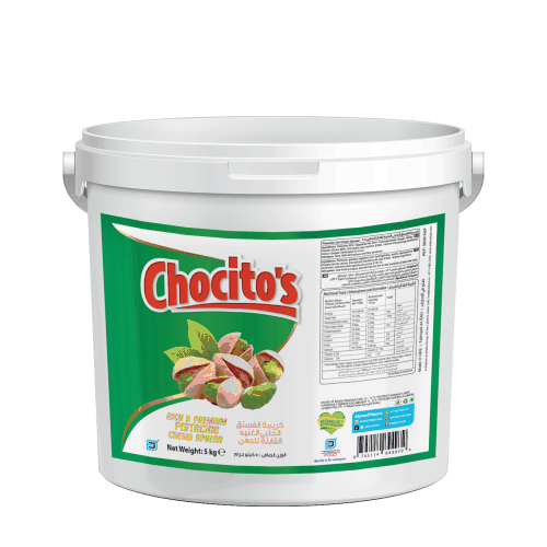 Chocito's Pistachio 25% Cream Spread 5kg