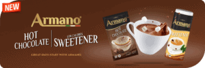 Armano Hot Chocolate & Sweetener – New Product Alert