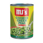 MJ's Cooked Green Peas - 400g
