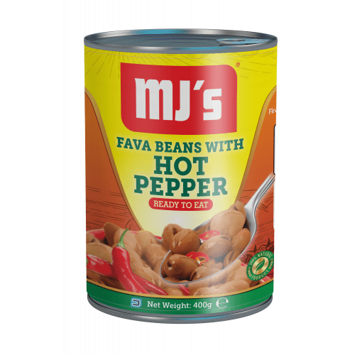 MJ's Fava beans with Hot pepper- 450g