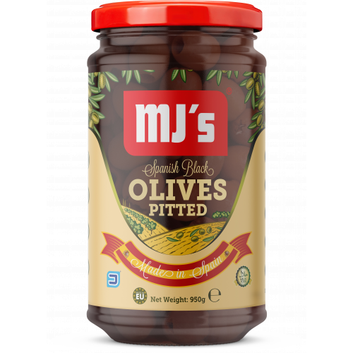 black olives pitted 950g