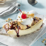 MJ’s Chocolate Syrup Banana Split