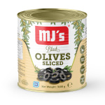 Mj's Black Olives Sliced 3100g